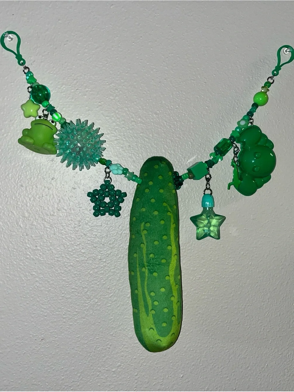 Green Junk Chain w/ Giant Pickle